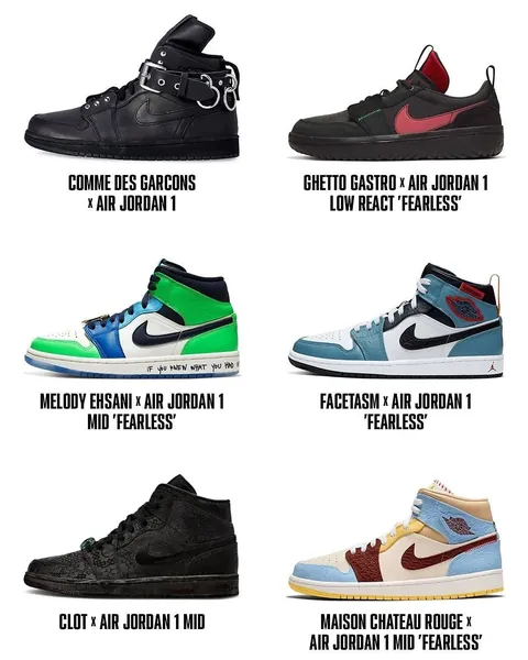 Every Air Jordan 1 collab in history