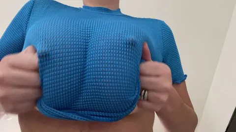 Big and bouncy in blue