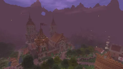 My survival world that I currently cannot play (thanks Mojang!)