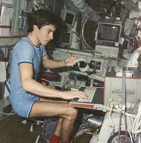 Soviet Cosmonaut Sergei Krikalev stuck in space during the collapse of the Soviet Union in 1991