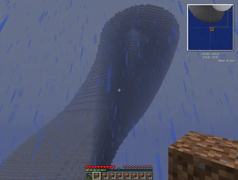 My first tower in Minecraft, guys.