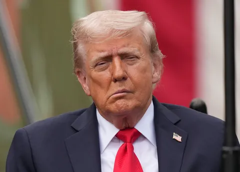 The right side of Trump's face visibly drooping during a 9/11 memorial