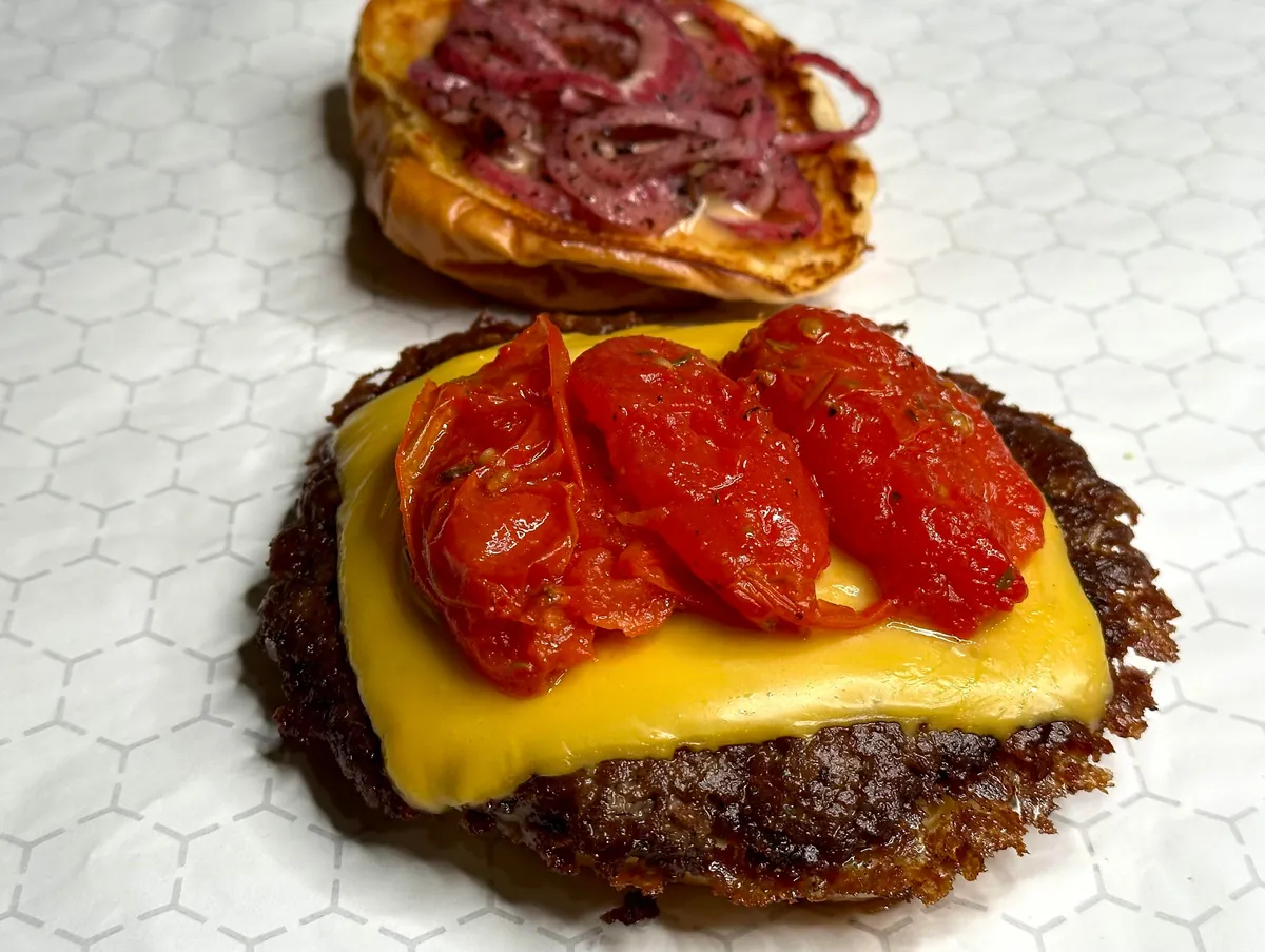 [Homemade] smash burger