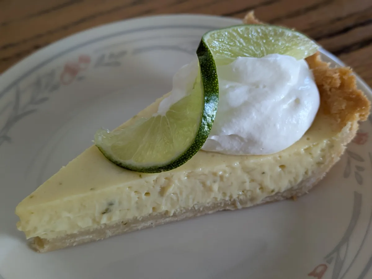 Key Lime Pie [Homemade]