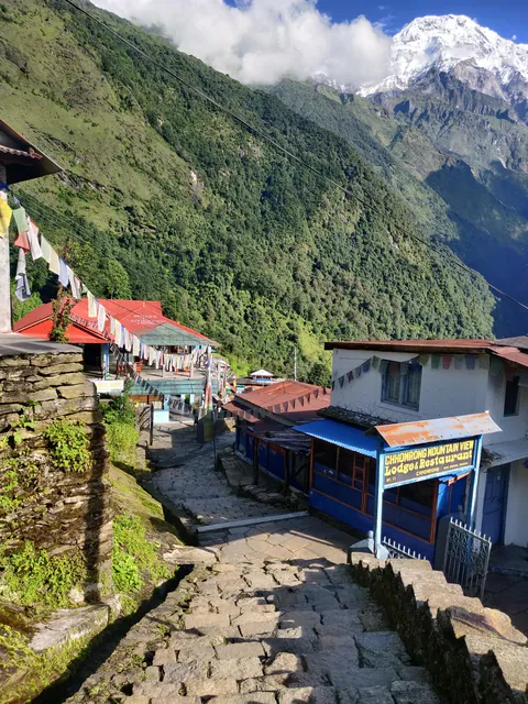 Nepal - On the way to the Annapurna Base Camp
