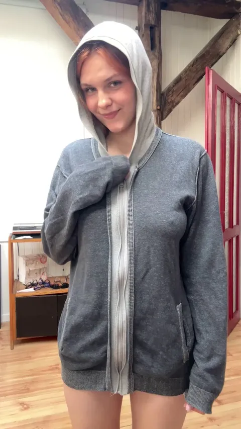 I love showing off my big, though not perfect, boobs [reveal]