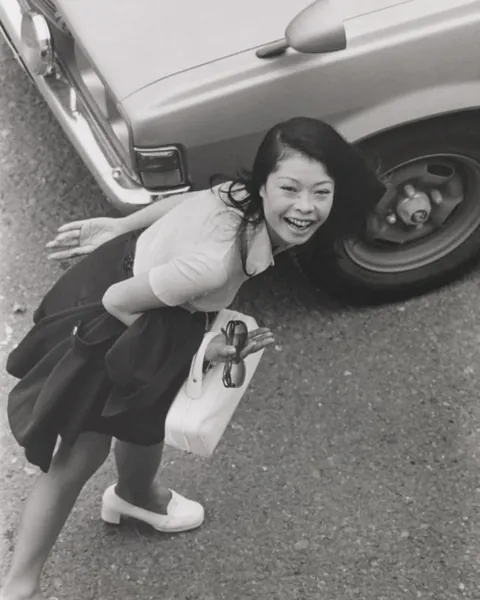 In 1973, Masahisa Fukase photographed his wife, Yōko Wanibe, leaving for work each day from their apartment window in Tokyo.