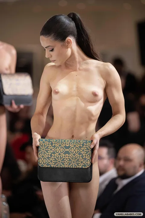 Brooklyn Haydar looks incredibly hot in this fashion show