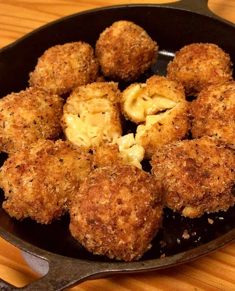[Homemade] Fried Mac &amp; Cheese