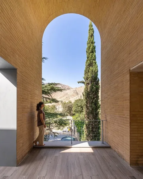 Villa by cedrusstudio, vinneh village, iran. 