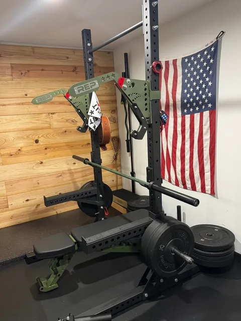 Garage Gym Before and After