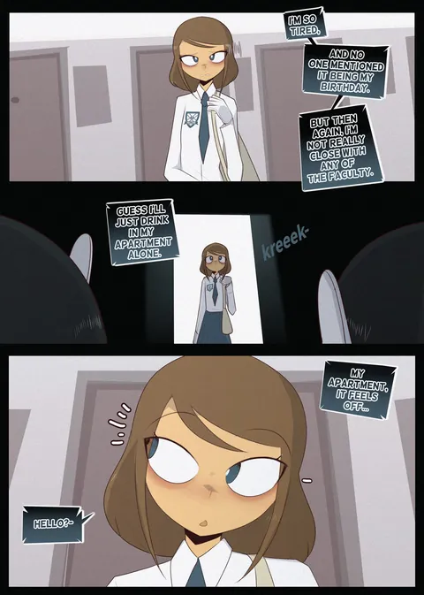 Students show their love for their favorite professor (oc)