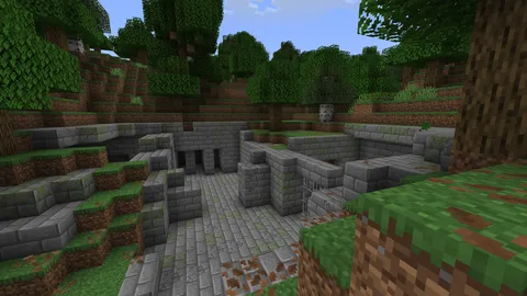What if the stronghold generated above ground like originally for the modern game?
