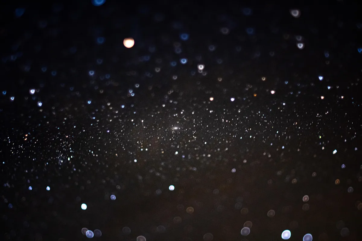 Andromeda in the Space Dust