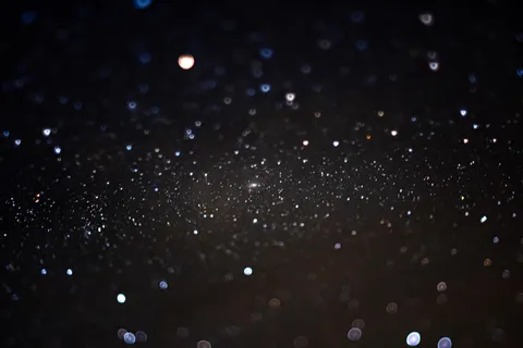 Andromeda in the Space Dust