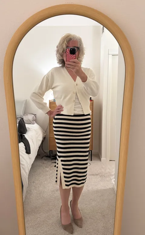 New skirt - which top?
