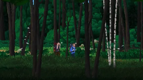 My brother spent 2 years making pixel art scenes prior to hiking the Appalachian Trail. Y'all might not be into hiking, but I know you'll love the art!