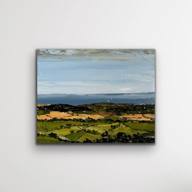 Recently returned from a trip to England and was so inspired by the beautiful scenery. Had to paint from my photos and just wanted to share