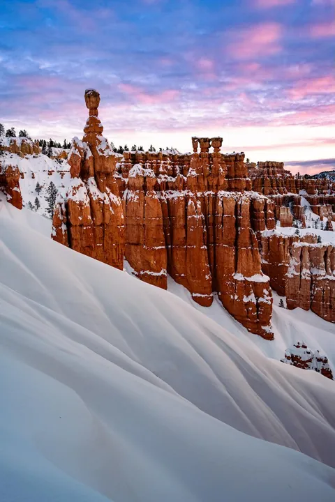 ITAP of Bryce Canyon after a fresh snowfall
