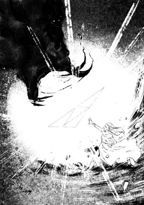 Inktober: Zelda vs. Ganon