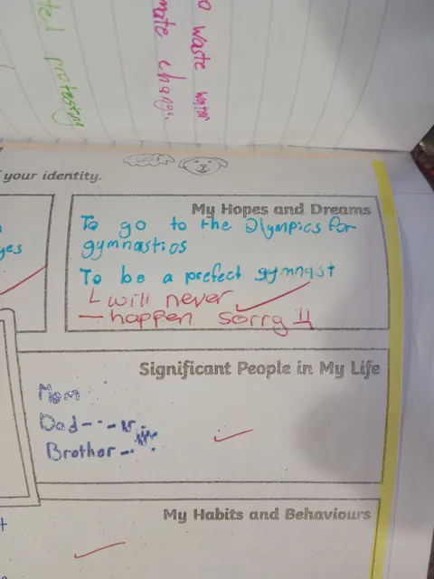 Uninspiring teacher comment