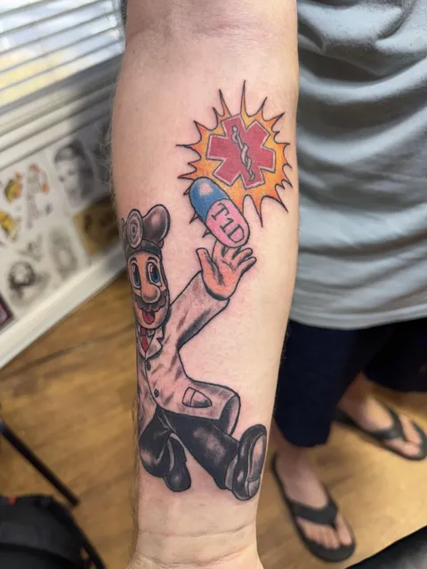 Got a medical alert tattoo today