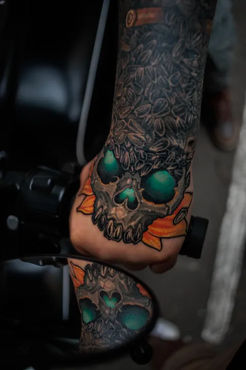 Andrii Moroz. Ukraine 2025. Fully healed. Forearm is coverup.