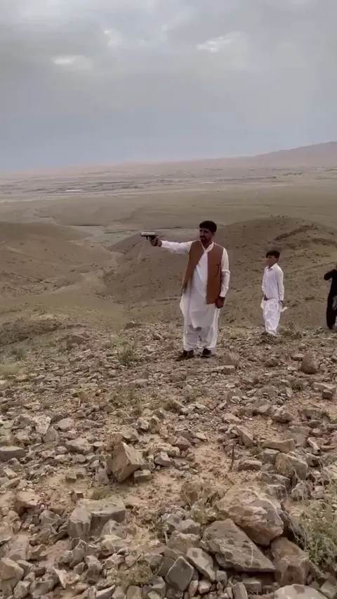 The bullet grazed the cameraman