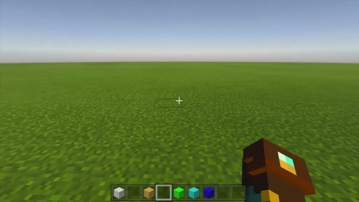 Making a mirror room in Minecraft RTX