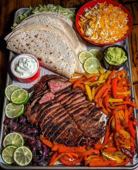 [Homemade] Steak Fajitas