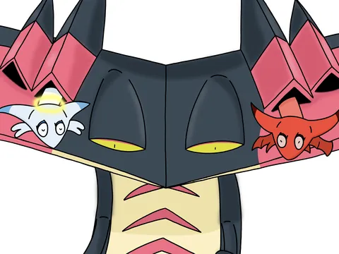 The two dreepy on the sides of your head [OC]