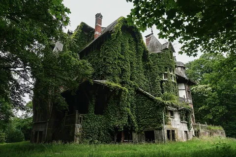 abandoned house