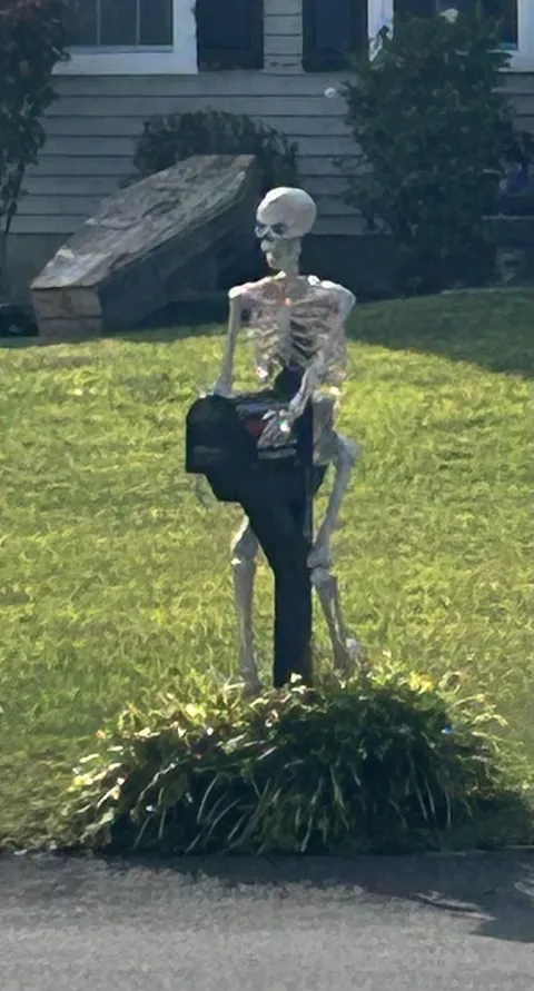 My Neighbor’s Halloween Decorations