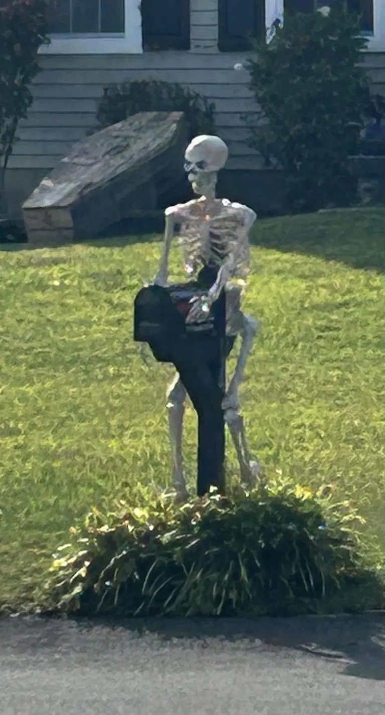 My Neighbor’s Halloween Decorations