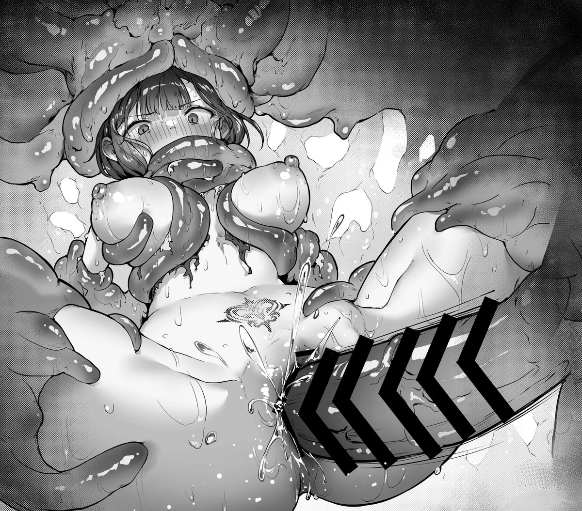 Captured by a Tentacle Succubus