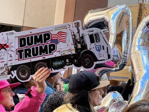 Highlights From NYC’s No Kings Protest—Central Park South to Times Square