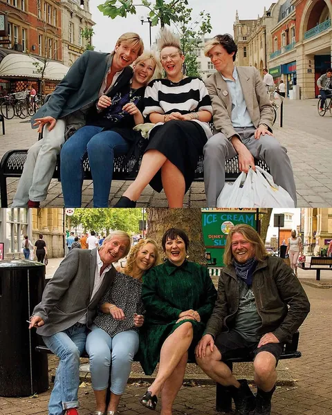 Photographer tracked down people he captured 40 years ago to recriate their photos