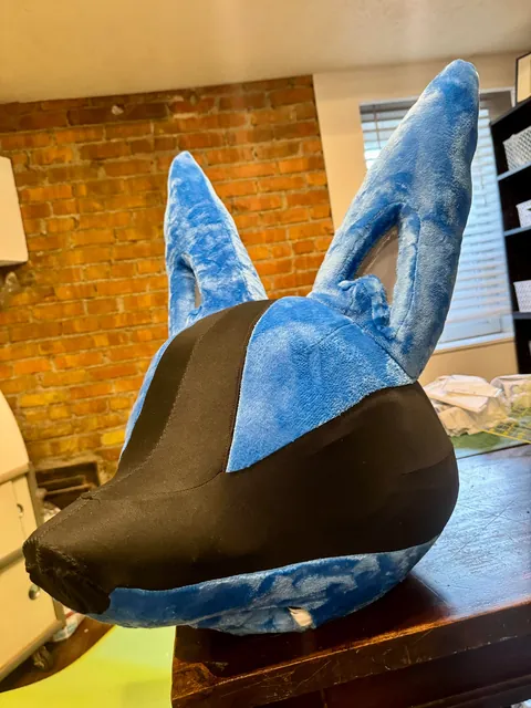 My Lucario Cosplay is almost Done!