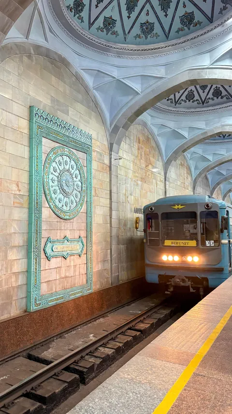 Tashkent metro: one of world’s most beautiful subway system