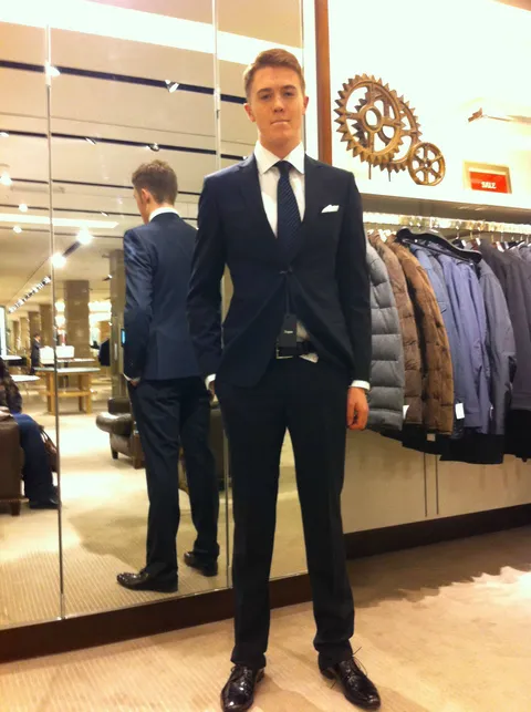 hey guys, what do you think about this suit? (for grad)