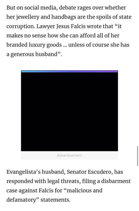 Heart Evangelista on South China Morning Post