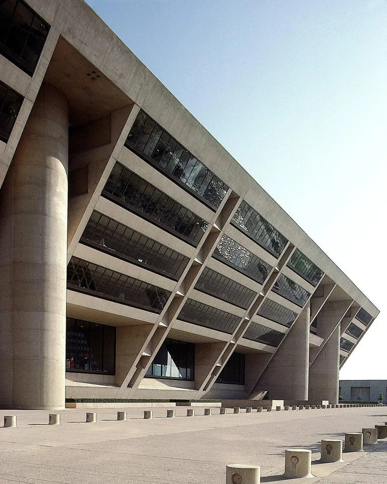 The Dallas, Texas City Council is actually considering demolishing this IM Pei designed City Hall building because it is too expensive to repair / update