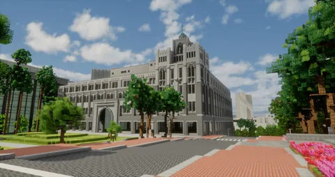 I Spent 700 Hours Building My University Campus in Minecraft