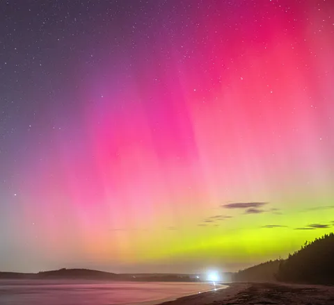 Aurora borealis Nova Scotia Canada 