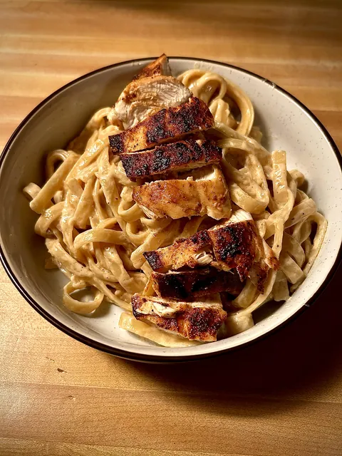 [Homemade] Lemon Garlic Chicken Alfredo