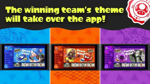 Nintendo Switch Online now features a special theme for Splatoon Raiders