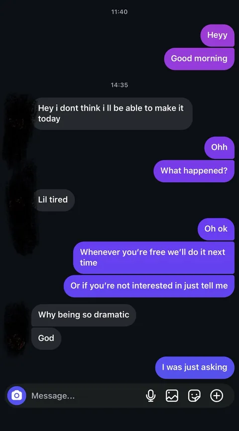 Safe to say the date will not happen