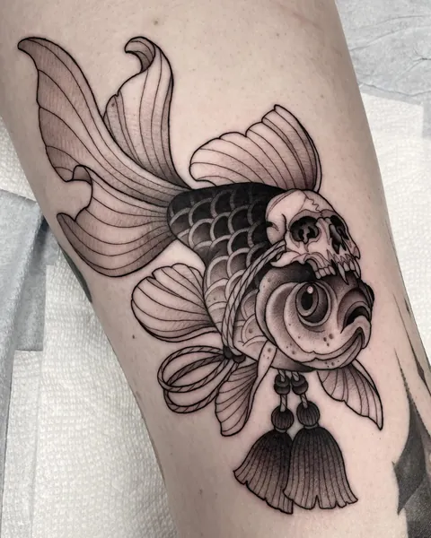 Goldfish done by me, Shane Olds at Glasshouse Tattoo in Orlando, FL
