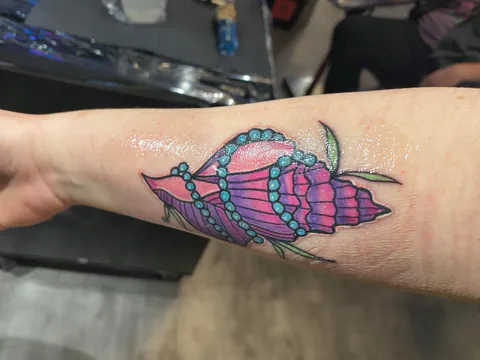 My husband and I went on a tattoo date to Distinguished Body Art KC