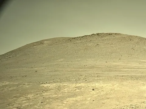 The Most Recent Image From The Mars Perseverance Rover.